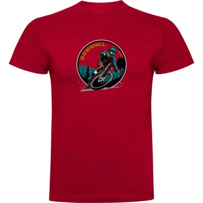 тениска,мъжки,тениски,kruskis,downhill,rider,short,sleeve,t,shirt,red,(dark,red)