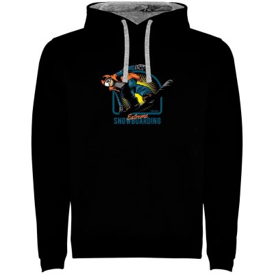 суичър,мъжки,пуловери,kruskis,extreme,snowboarding,bicolor,hoodie,black,grey,(black)