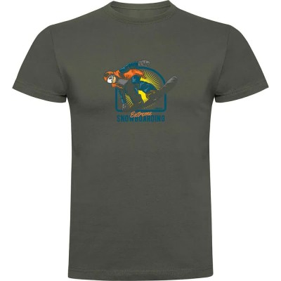 тениска,мъжки,тениски,kruskis,extreme,snowboarding,short,sleeve,t,shirt,dark,army,green,(green)