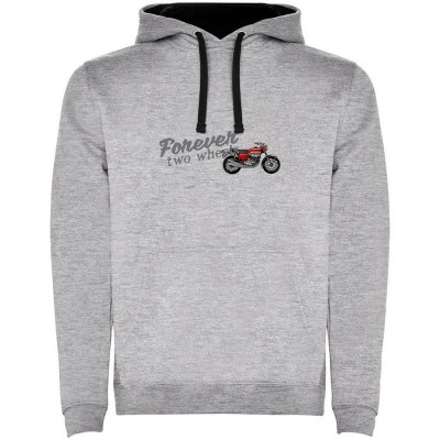 суичър,мъжки,пуловери,kruskis,forever,bicolor,hoodie,heather,grey,black,(grey)