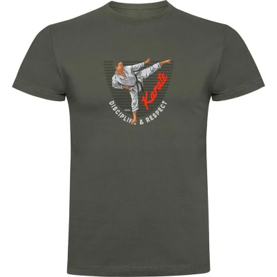 тениска,мъжки,тениски,kruskis,karate,short,sleeve,t,shirt,dark,army,green,(green)