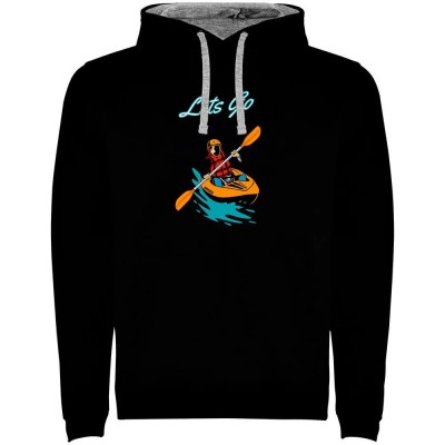 суичър,мъжки,пуловери,kruskis,lets,go,bicolor,hoodie,black,(black,grey)