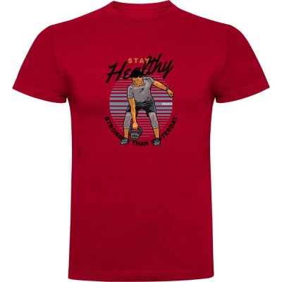 тениска,мъжки,тениски,kruskis,stay,healthy,short,sleeve,t,shirt,dark,red,(red)