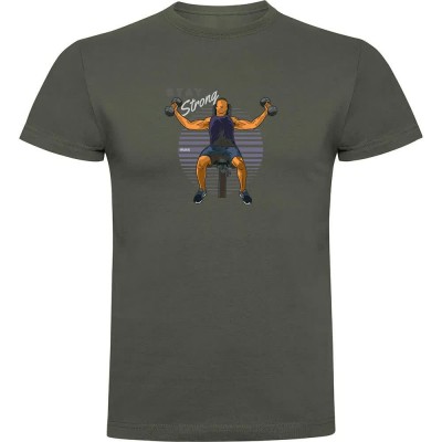 тениска,мъжки,тениски,kruskis,stay,strong,short,sleeve,t,shirt,dark,army,green,(green)