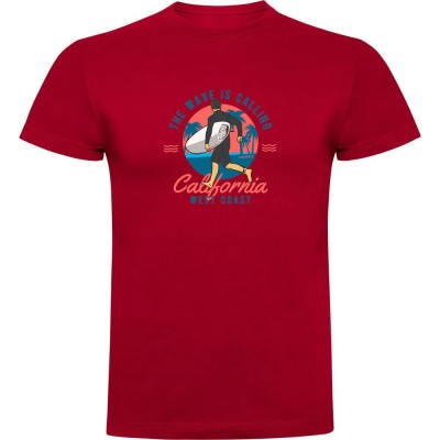 тениска,мъжки,тениски,kruskis,wave,calling,short,sleeve,t,shirt,dark,red,(red)