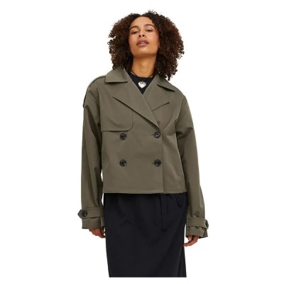 палто,дамски,якета,и,палта,jack,&,jones,carlie,short,jjxx,trench,coat,dusty,olive,(green)