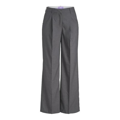 панталони,дамски,панталони,jack,&,jones,ellis,wide,jjxx,high,waist,pants,grey,(dark,grey,melange)