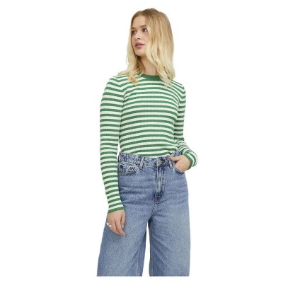 блуза,дамски,пуловери,дамски,плетени,дрехи,jack,&,jones,jodi,tight,stripe,jjxx,sweater,green
