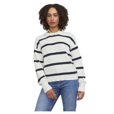 блуза,дамски,пуловери,дамски,плетени,дрехи,jack,&,jones,mila,twist,stripe,jjxx,sweater,beige