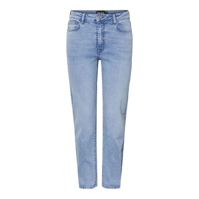 дънки,дамски,панталони,pieces,bella,tappered,ankle,fit,lb306s,high,waist,jeans,blue