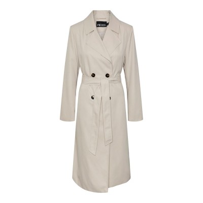 палто,дамски,якета,и,палта,pieces,scarlett,trench,coat,beige