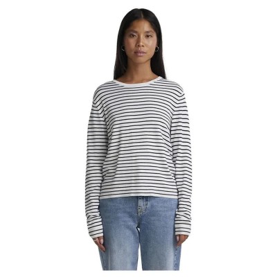 блуза,дамски,пуловери,дамски,плетени,дрехи,pieces,sonja,sweater,cloud,dancer,stripes,maritime,blue,(grey)