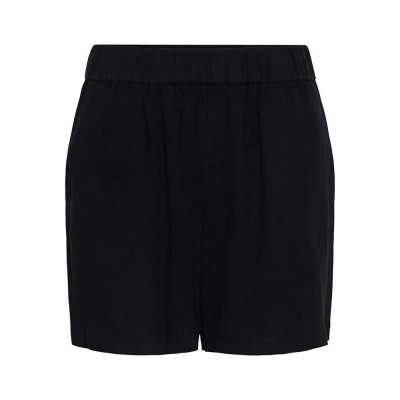 къси,панталони,дамски,панталони,pieces,vinsty,high,waist,shorts,black,(black)