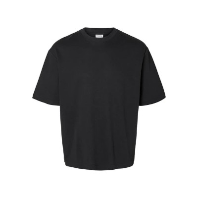 тениска,мъжки,тениски,selected,oscar,relax,fit,short,sleeve,t,shirt,black
