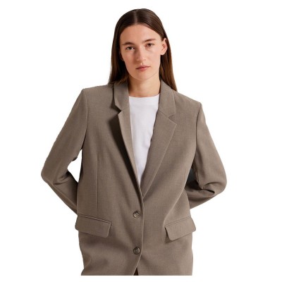 сако,дамски,сака,selected,rita,relaxed,blazer,brown