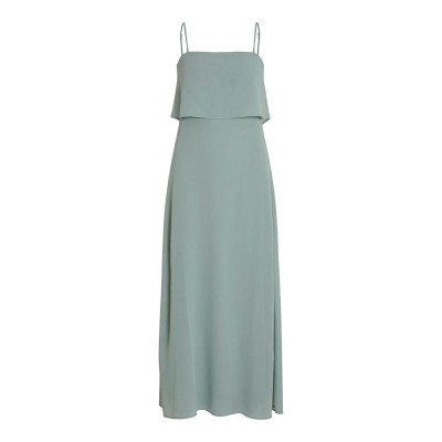 рокля,дамски,поли,и,рокли,vila,milina,strap,sleveless,long,dress,green