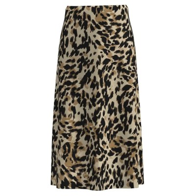 пола,дамски,поли,и,рокли,yas,pella,midi,skirt,black,aop,leo,print,(brown)