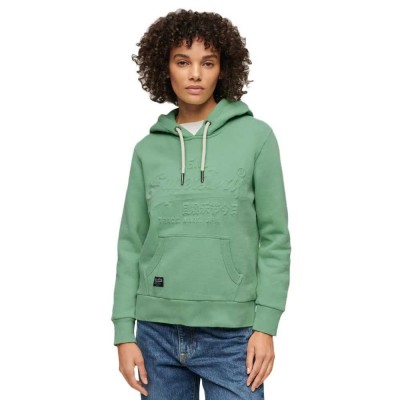 суичър,дамски,блузи,superdry,embossed,vintage,logo,graphic,hoodie,green
