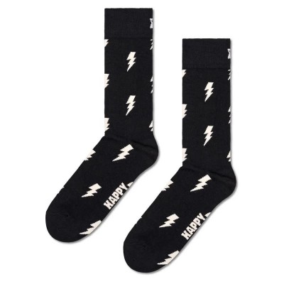 чорапи,мъжки,чорапи,happy,socks,flash,half,long,socks,black,(black)