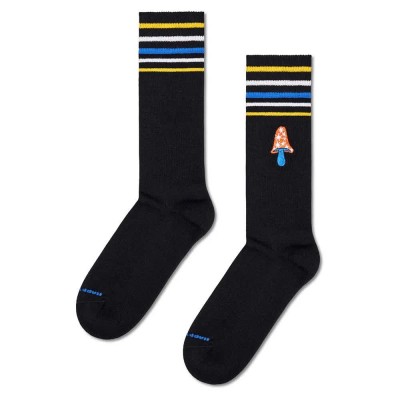 чорапи,мъжки,чорапи,happy,socks,fungi´s,gonna,funky,crew,socks,black,(multicolor)