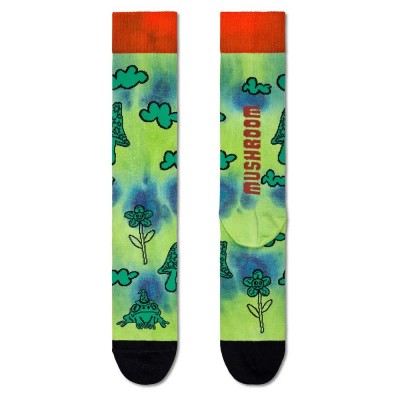 чорапи,мъжки,чорапи,happy,socks,make,room,for,shroom,crew,socks,multicolor,(green)