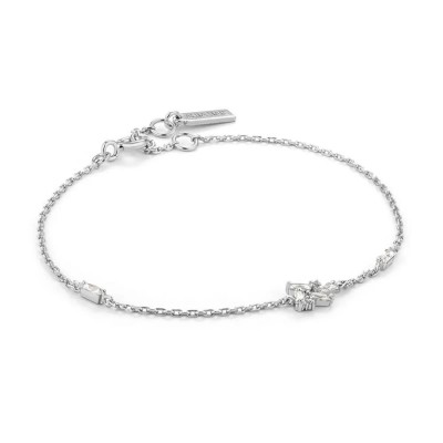бижутерия,ania,haie,b018,bracelet,grey,(silver)