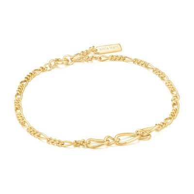бижутерия,ania,haie,b021,03g,bracelet,golden,(golden)