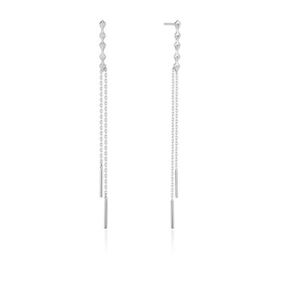 бижутерия,ania,haie,e025,01h,earrings,silver,(grey)