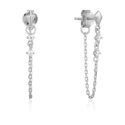 бижутерия,ania,haie,e025,02h,earrings,silver,(grey)