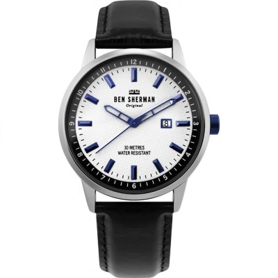 часовник,часовници,ben,sherman,wb030,watch,silver