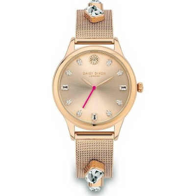 часовник,часовници,daisy,dixon,dd105rgm,woman,watch,golden,(pink,pink,mineral)