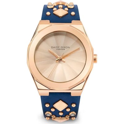 часовник,часовници,daisy,dixon,dd110urg,woman,watch,golden,(blue,pink,mineral)