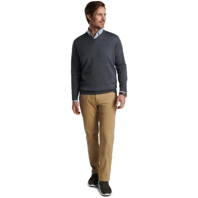 блуза,мъжки,пуловери,peter,millar,autumn,crest,merino,v,neck,v,neck,sweater,grey,(charcoal)