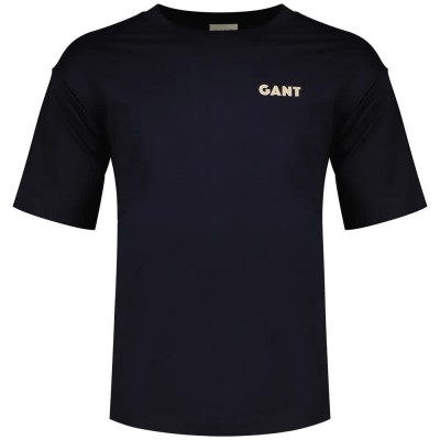 тениска,мъжки,тениски,gant,back,logo,graphic,long,sleeve,t,shirt,blue