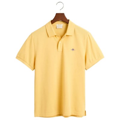 мъжки,блузи,с,яка,gant,reg,shield,pique,short,sleeve,polo,yellow