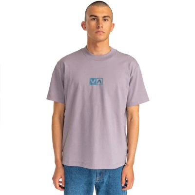 тениска,мъжки,тениски,rvca,balance,flock,short,sleeve,t,shirt,purple