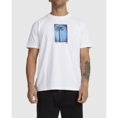 тениска,мъжки,тениски,rvca,palm,tv,short,sleeve,t,shirt,white,(white)