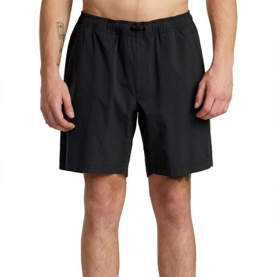 къси,панталони,мъжки,панталони,rvca,spectrum,tech,sweat,shorts,black