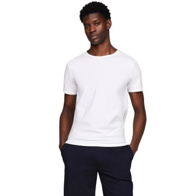 мъжко,бельо,tommy,hilfiger,um0um03138,short,sleeve,base,layer,3,units,white