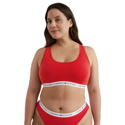 дамско,бельо,дамски,бикини,и,танкини,tommy,hilfiger,uw0uw04002,bra,red,(primary,red)