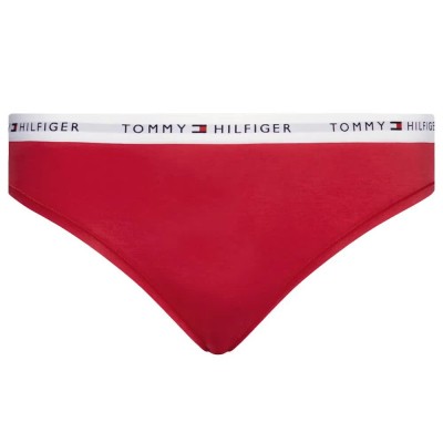 дамско,бельо,дамски,бикини,и,танкини,tommy,hilfiger,uw0uw04018,panties,primary,red,(red)