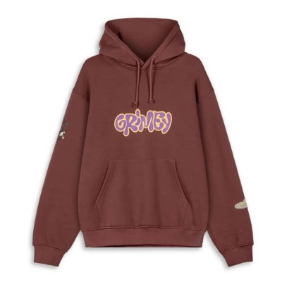 суичър,мъжки,пуловери,grimey,bloodsucker,vintage,hoodie,brown