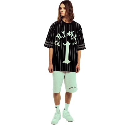 футболна,фланелка,мъжки,тениски,grimey,causing,panic,heavyweight,football,short,sleeve,t,shirt,black