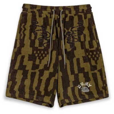 къси,панталони,дамски,панталони,grimey,lucky,dragon,all,over,jacquard,baggy,sweat,shorts,green