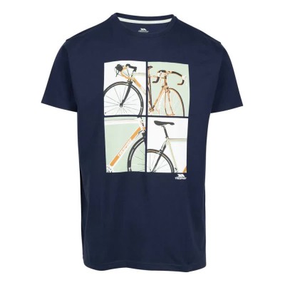 тениска,мъжки,тениски,trespass,chowder,short,sleeve,t,shirt,navy,(blue)