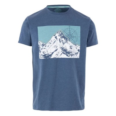 тениска,мъжки,тениски,trespass,chulli,short,sleeve,t,shirt,blue,(indigo,tone,marl)