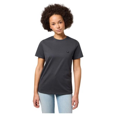 тениска,дамски,тениски,wrangler,112350192,regular,short,sleeve,t,shirt,faded,black,(black)