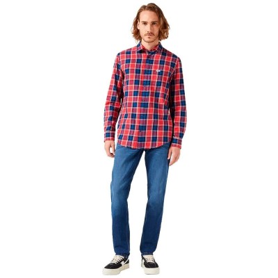 риза,с,дълъг,ръкав,мъжки,ризи,wrangler,112350396,1,pkt,long,sleeve,shirt,red,indigo,(red)