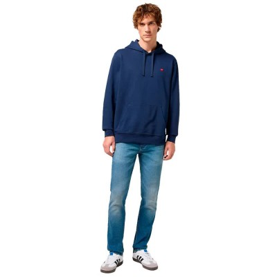 суичър,мъжки,пуловери,wrangler,112350542,sign,off,hoodie,blue,(navy)