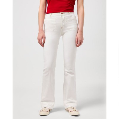 дънки,дамски,панталони,wrangler,112351029,flare,jeans,beige